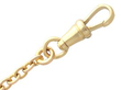 French Early 20th Century 18ct Gold Longuard Chain clasp