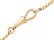 18ct Gold Pocket Watch Chain fastened