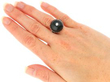Wearing Antique Bloodstone Ring in White Gold