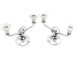 Arts and Crafts style American Sterling Silver Candelabra
