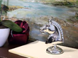 Sterling Silver Horse Paperweight