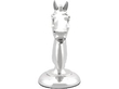 Antique Silver Horse Head Paperweight