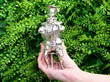 Silver Musician Models Table Figures Outside