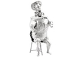 Silver Musician Goblet