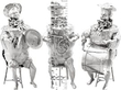 Silver Musician Goblet Front