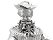 Silver Musician Goblet Detail