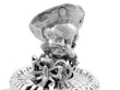 Silver Musician Models Table Figure Detail