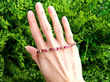 Vintage Gold and Ruby Bracelet outside