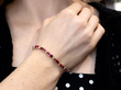 Vintage Gold and Ruby Bracelet Vintage Gold and Ruby Bracelet wearing