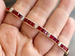 Vintage Gold and Ruby Bracelet in rose gold