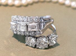 Diamond Trilogy Ring in Platinum