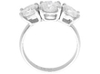 Diamond Three Stone Ring in Platinum
