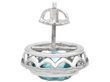 Blue Zircon Earring with Diamonds