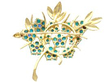 Vinatge Sapphire Brooch