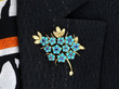 Vintage Turquoise Brooch