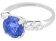 Vintage Round Sapphire Ring