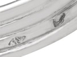 Platinum Star Sapphire Ring hallmarks