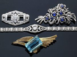 brooches together