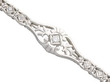 Vintage White Gold Diamond Bracelet