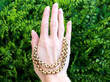 2 Strand Gold Necklace outside