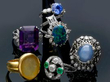 gemstone rings