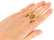 Georgian Cameo Ring in Yellow Gold wearing