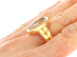 Georgian Cameo Ring in Yellow Gold being worn