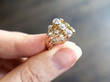 Victorian Multi Stranded Diamond Ring