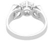 Vintage 0.85 Carat Diamond Solitaire Ring back
