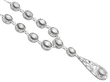 1920s Diamond Drop Pendant Necklace in platinum