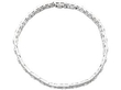 Antique Round Cut Diamond Bracelet in White Gold closed