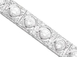 Diamond Bracelet in White Gold