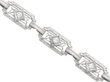 0.62 Carat Diamond Bracelet in Gold and Platinum close up