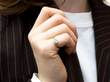 1.09 Carat Diamond Solitaire Ring 8 Claw Set wearing