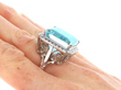 Wearing Aquamarine Ring