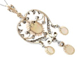 Opal and Diamond Pendant Necklace reverse