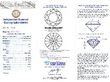 sapphire and diamond ring certificate