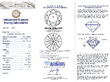sapphire and diamond trilogy ring certificate