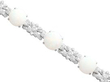 Vintage Opal and Diamond Bracelet in white gold