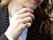Wearing Antique Ring