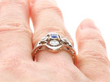 Wearing Sapphire Ring