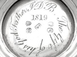 Georgian Silver Christening Mug engraving