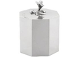 George III Early 19th Century Silver Tea Caddy