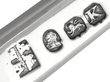 Georgian Sterling Silver Cheese Scoop hallmarks