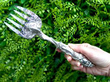 Cast Silver Fish server outside