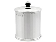 George VI Art Deco Silver Biscuit Box Tin