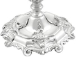 Portuguese Cast Silver Candlestick base
