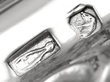 Portuguese Cast Silver Candlesticks hallmarks