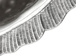 Georgian Silver Footed Sugar Bowl detail