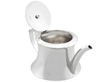 Art Nouveau Silver Teapot open
